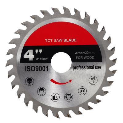 China CTT Wood Circular Saw Blade With 24 Teeth For Wood CTT Cutting 4 1/2