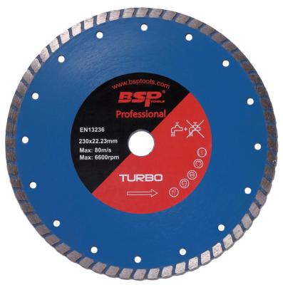 China Electric circular saw and angle grinder. Masonry Brick Stone Fine Turbo Blade Sintered Diamond Blade 115 Mm 4.5 Inch Cutting Disc for sale