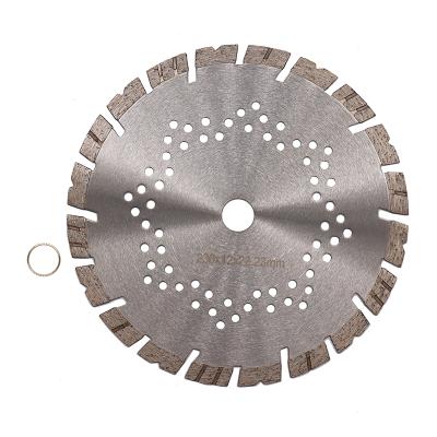 China Electric circular saw and angle grinder. 9 Inch Super Turbo Segmented Diamond Blade With Cooling Holes for sale