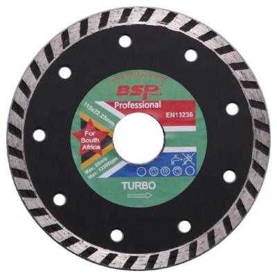 China Diamond Turbo Saw Blade Granite Blade 10 Inch For Concrete Stone Brick 1 Inch Shaft 255 Mm 1in for sale