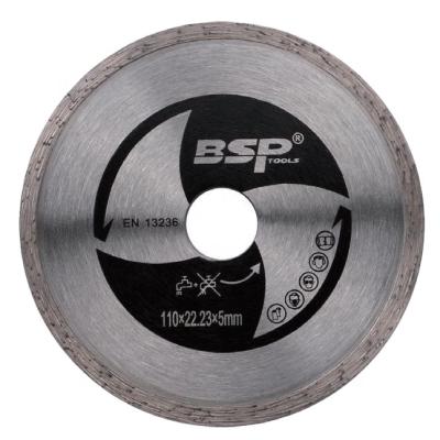 China Continuous Ceramic Disc Diamond Cutting Diamond Rim Saw Blade With Customized Package And Color for sale