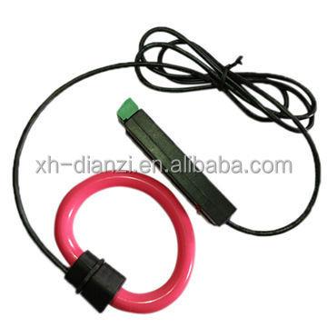 China High current sensitivity rogowski coil split to flex current transformer toroidal current coil for sale