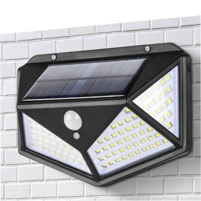 China Outdoor Yard 1000lm IP65 60W Waterproof Led Solar Garden Light Motion Sensor Lamp Outdoor Led Solar Wall Light for sale