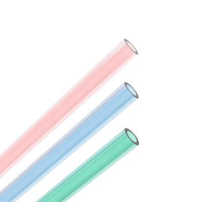 China Eco - Friendly Reusable Premium Silicone Drinking Straws Food Grade Boba Straw for sale