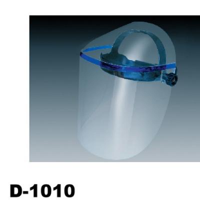 China Juli-D-1010 Anti-impact Full Face Safety Face Shield Visor PC Plastic Face Shield for sale