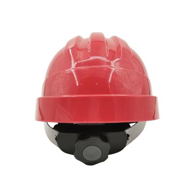 China Hard Industrial Construction Safety Helmet ABS Construction Safety Helmets EN397: 2012 2018 New Style for sale