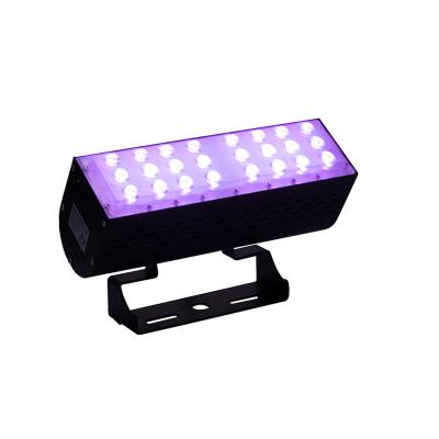 China LANDSCAPE Beam Angle 25 Degree ETL cETL Approved Building Decorative Ip67 Dmx Rgbw Led Wall Washer Flood Light for sale