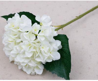 China European Nice Artificial Hydrangea Flower Decoration Bouquet Blooms Artificial Flower For Wedding Event Decoration Home Decor for sale