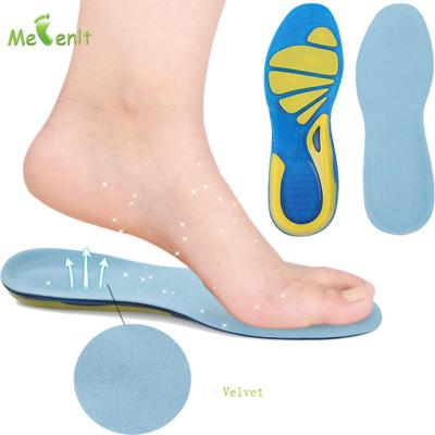 China Custom Shock Absorbing Arch Shock Absorption Comfort Shoe Orthotic Shoe Insoles Support Manufacture for sale