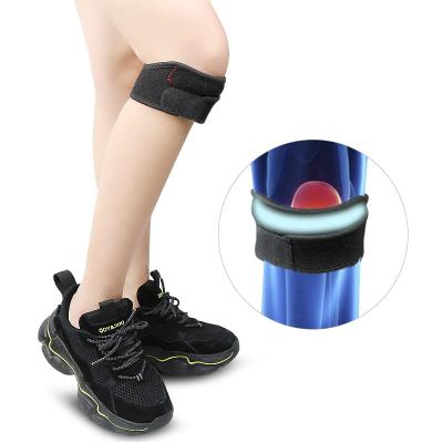 China Universal Sports Patella Belt Knee Pads Climbing Compression Fitness Adjustable Patella Protective Belt for sale