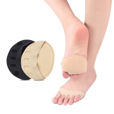 China Foot Care Metatarsal Pads Protector Cushion Pad Breathable Ball Of Foot Cushions Honeycomb Fabric Forefoot Pads Invisible Half-Toe Cushion for sale