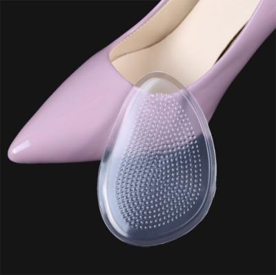 China Foot Care Gel Forefoot Cushion Breathable Transparent Arch Pads Shoe Inserts For Ball Of Foot for sale