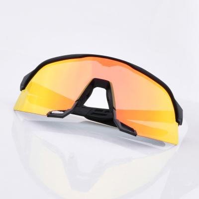 China New Sport Free Sample OEM Designed Outdoor Red Mirror Fishing Driving Sport Sun Glasses For Adult Men Women for sale