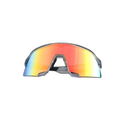 China 2021 Guangzhou USOM Factory TR90 Gray Frame UV400 Handmade CAT 3 Shatterproof Sunglasses Sportswear for sale