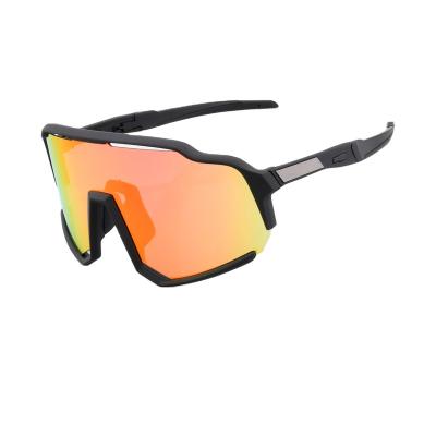 China Sports Guangzhou USOM factory own designer patented Sport Cycling Sunglasses for men 2022 with private label for sale