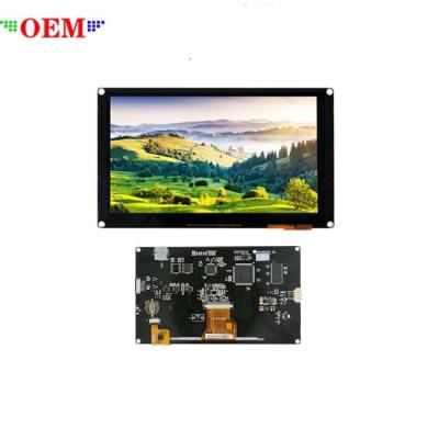 China Smart Iot Screen SPI IPS HMI Smart uart TFT LCD Display Module 7 Inch Serial Port Screen with i2c TTL Touch Screen and Control Board for sale