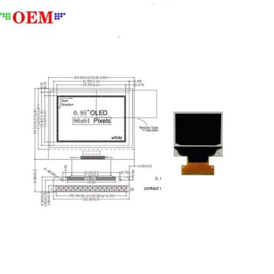 China 0.96 Inch SPI/I2C Iot Serial Portable/Industrial/Smart Home 0.95//96*64 SH1106G Parallel Driver 0.95