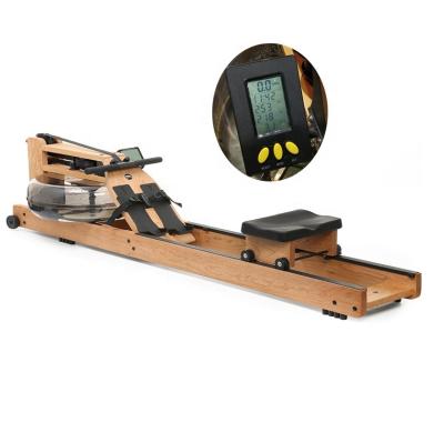 China safe rowing machine gym equipment water rowing machine/water rowing machine/wooden water rowing machine club rowing for sale