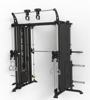 China Universal All In One Multi Functional Fitness Equipment Equipment Machine Gym Trainer Blacksmith Rack for sale