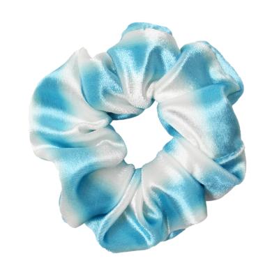 China Travel/home trip/hair/homemade custom mix/NEW velvet hair colors elastic hair ponytail scrunchies for sale