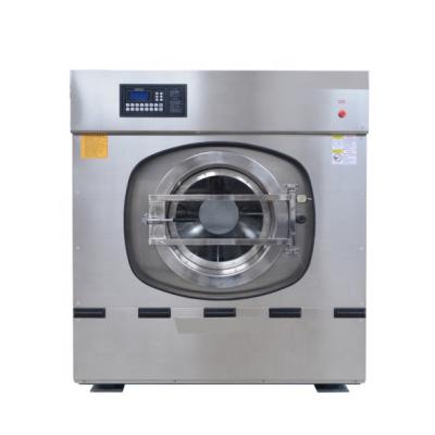 China Hotel 100kg Automatic Tilting Washer Extractor And Dryer Commercial Laundry Equipment Te koop