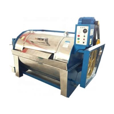 China Other factory price cheap horizontal industrial jeans 50kg 100kg washing machine for sale