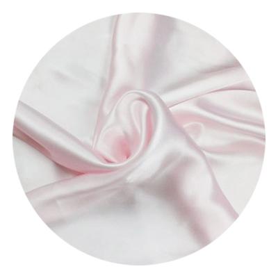 China 19momme Organic Pure Silk Satin Fabric For Pillow Case Garment Mulberry 100% Silk for sale