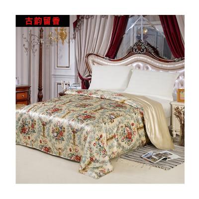 China Home Textile 100% Pure Silk Duvet Cover Mulberry Silk Bedding Bag Anti-Static for sale