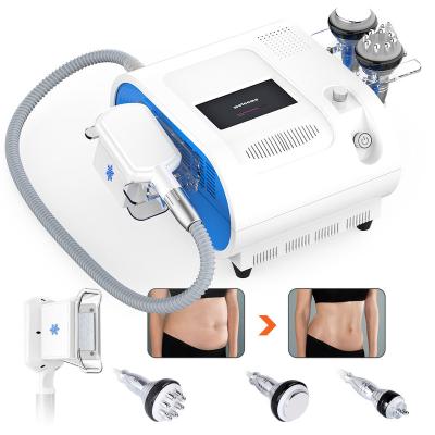 China Other 4 in 1 Vacuum Cooling Freezing Body Slimming Machine 40K Cavitation Weight Loss RF Skin Tightening Beauty Machine for sale