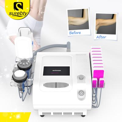 China Multifunctional Hot Sale Cavitation Machine Vacuum Therapy Cellulite Remove RF Led Laser Cold Cooling Regimen for sale