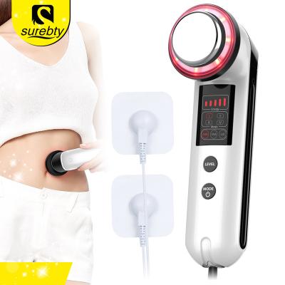 China For Pro Home Use Face Lift Beauty Care Device Microcurrent Ultrasound Slimming Facial EMS Body Care Machine Home Use for sale