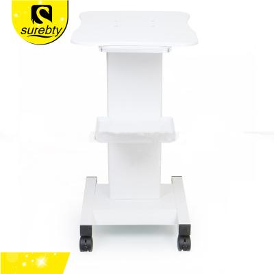 China Easy movable hot sale in USA iron trolley stand for unoisetion cavitation slim machine assembled stainless trolley trolley for sale