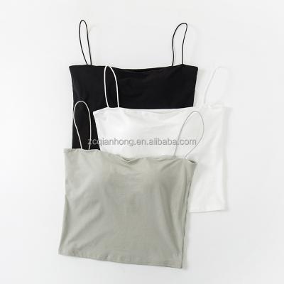 China OEM Customizable 2022 Chest Anti-pilling Padded Black Sexy Yoga Women's Sports Sling Lingerie for sale