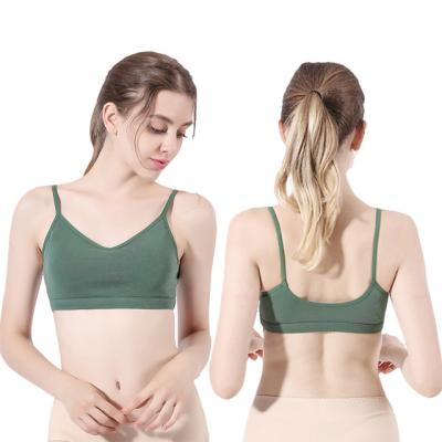 China New Style Customizable Anti-pilling Women's Sexy Yoga Cultivated Navel Chest Protector Lingerie Tops Sleeveless Camisole for sale