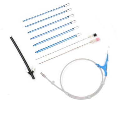 China Disposable Surgery Instruments Chamfering Round Tip Percutaneous Nephrostomy Set With CE Certificated for sale