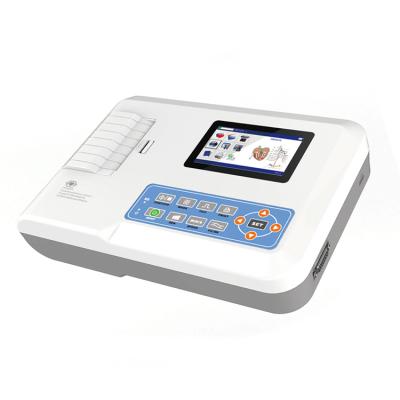 China 3 Channel Portable Digital Ecg Machine Device Medical Ecg Professional Testing for sale