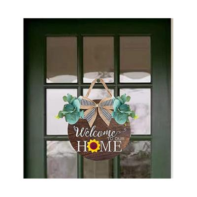 China Europe China Luxury Blackboard Can Be Written Lucky Wooden Blank Hanging Sign for Store Door for sale