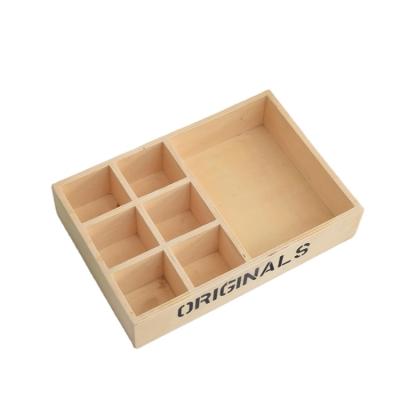 China Handmade Yang Muge Plate Essential Oil Display Wooden Box Cheap Price Square Packaging Set for sale