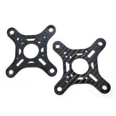 China 2x2 Twill Weave Molding Carbon Fiber Parts FPV Racing Drone Frame for sale