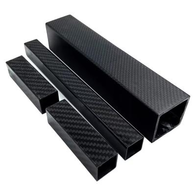 China Customized 3k Large Diameter Carbon Fiber Tube 5mm 10mm 20mm 30mm 40mm 50mm 60mm 100mm Carbon Fiber Tubes for sale