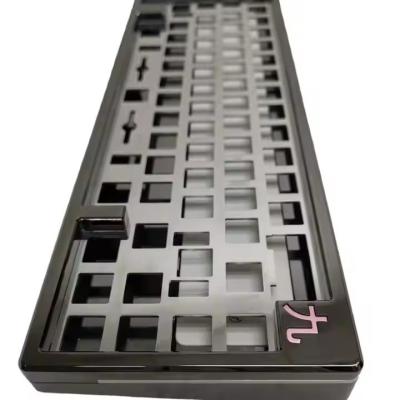 중국 Custom Multicolor Anodizing Aluminum Keyboard Case Plate Cnc Machining Mechanical Cnc Keyboard 판매용