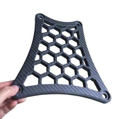 China Milling Carbon Fiber 0.01mm Custom Carbon Fiber Car Parts FPV for sale