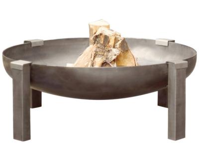 China Q245R de elliptische Brand Pit Bowl Sandblast SS304 van het Schotel Hoofd Grote Gietijzer Te koop