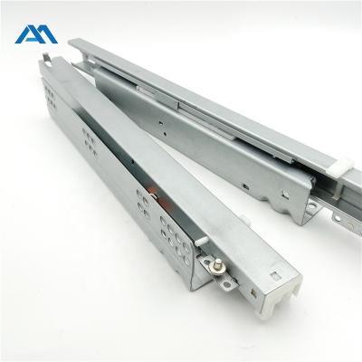 China Modern Heavy Duty Soft Closed Undermount Drawer Slide With Telescopic Handle Te koop