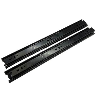 China Modern Furniture Cold Rolled Steel Telescopic Drawer Sliding Channel Corredera Telescopic Ball Bearing à venda