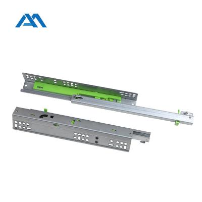 중국 Modern Easy To Disassemble Full Cabinet Buffer Slide Extension Drawer Slides Push To Open Under Mount Drawer Slide 판매용