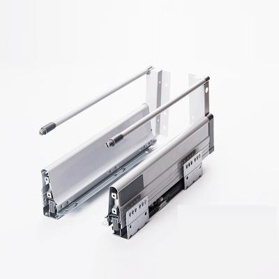 Cina Modern Furniture Hardware 350MM Undermount Double Wall Tandem Box Sliding Soft Close Drawer System in vendita