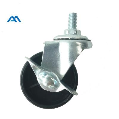 Κίνα Modern PVC Material 2 Inch Heavy Duty Caster Wheels With Brake Industrial Caster Wheels προς πώληση