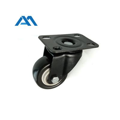 China Modern PU PVC Material Heavy Duty Type Nylon Wheels With Brake Without Brake Industrial Caster Wheels for sale