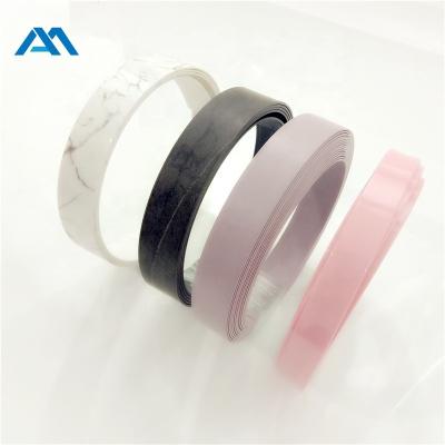 China High Quality Edge Lipping Furniture Edge Decoration Furniture Accessories PVC/ABS/Acrylic For Cabinet Panel Dark Edging Strip Edge PVC Melamine en venta